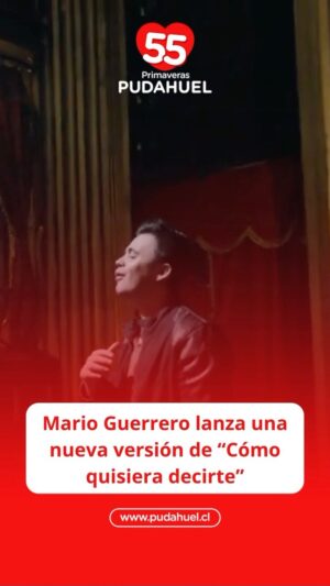 Mario Guerrero Instagram - Mario Guerrero y Los Ángeles Negros lanzan una nueva versión de “Cómo quisiera decirte” una conocida canción romántica y llena de sentimientos. Estará disponible en todas las plataformas digitales y la podrás escuchar en @Radiopudahuel

Recuerda este 10 de octubre estará presentándose en Teatro Nescafé ✨  #LaRadioDeChile @guerreromario #LosÁngelesNegros