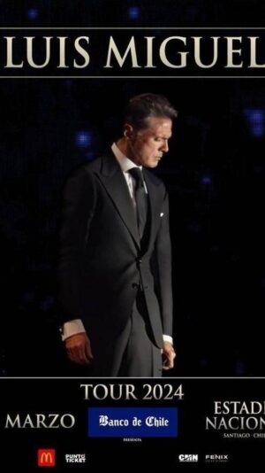 Mario Guerrero Instagram - Que honor poder ser nuevamente el Opening Act de Luis Miguel en Chile, esta vez en el Estadio Nacional.

Gracias a todos los que hacen posibme este momento y a todo el equipo de @fenixchile
Por la bellísima invitación.

Nos vemos en el estadio!!!