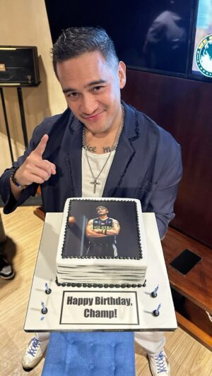Mario Lawalata Instagram - THANK YOU again 13x.. So blessed n grateful “double4”yrs old! 😇🤩🙏🏽🫶🏽🥂🥃🏆 #may3rd1980 #ML44 #thankyoujesusfamilyandfriends #ChampBday #thankyouallforthebirthdaywishes