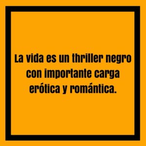 Mario de la Rosa Instagram - 1️⃣ COMBO:

Hace muchos años, una mujer me dijo: 
<<Tu corazón es una casa de huéspedes>>, como parte de su despedida. Con el tiempo añadí : <<mi cabeza no debería serlo>>. Esas frases juntas se convirtieron en mi aforismo más popular. Aunque no pensar en los momentos donde sentí intensamente me resulta utópico.
“Por ahí viene la chica que te gusta, actúa natural” o “El casting ha salido muy bien, ahora olvídalo”, también forman parte de esas máximas que me resultan imposibles de ejecutar. No es un cosquilleo de ilusión, ni siquiera las dichosas mariposas… es un terremoto que hace sentir incluso a los replicantes. 
A veces me siento como un tiburón en una bañera, tirando dentelladas por salir…
Nacemos, deseamos, amamos y morimos. 
Somos los protagonistas de un thriller en el que vamos improvisando el guion y pendientes de la fotografía.
Voy depurando la teoría con la constante de la mala práctica (o no del todo buena). Mejoro el foco y trabajo la ductilidad a la vez, pero la vida también tiene sus propios planes.
