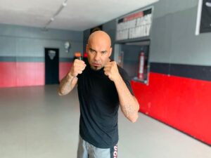 Marion Dayre Instagram - A grasshopper and her sensei. Working on the “don’t mess with me” vibe thanks to my amazing instructor @luis_moncada — kickboxing has given me a confidence, an outlet, and a fun I didn’t realize I was missing. DM me for info on the transformation of a lifetime.