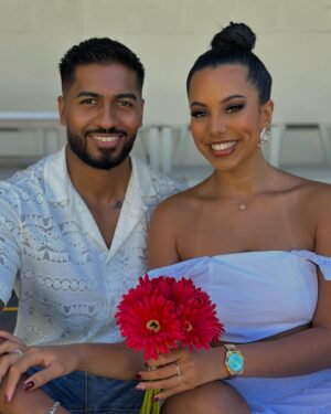 Marion Marimoutou Instagram - Parce que les encore plus doux à côté ou ❤️ @kevin_gvdn <3