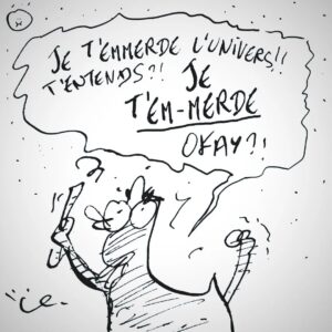 Marion Montaigne Instagram - Juste quelques soucis administratifs...
#paperasse #nervousbreakdown #enedis #criprimal