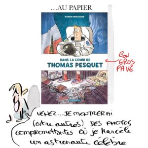 Marion Montaigne Instagram - C'est le printemps, et l'autrice, telle une chienne de prairie éblouie par le soleil, sort de sa tanière pour le #festivaldulivredeparis #masterclass #photoschelous 
A BIENTÔT !