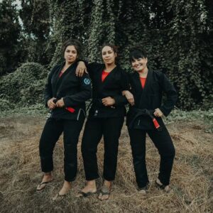 Marion Reneau Instagram - We have been a UNSTOPPABLE force for 11 years!  No hidden agendas,  no jealousy,  no hate! Do we agree with each other all the time?  Hell no! I'm notorious for "stirring the pot". Do we get on each others nerves? Probably (especially once a month🤣💀) But we recognize the priceless friendship we have developed throughout the years! Hey, we just love choking each other out! #TrifectaMMA 
.
#Tribe #TribeSisters 
.
@crystalcvaldez @landi_malissa @coach.mando @trifecta_mma_visalia @trifecta_mma_tribe