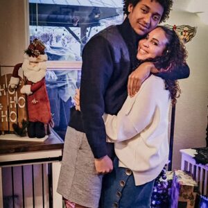 Marion Reneau Instagram - If "All I Want For Christmas" was in a picture! 
My WORLD! My greatest accomplishment! 
.
#mamasboy #MarionReneau #TeamReneau #Belizean #BelizeanBruiser #BelizeanBruiser