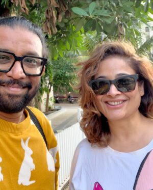 Maris Vijay Instagram - I had the unexpected pleasure of meeting actress Kiran ma’am . As a fan, I was thrilled. @kiran_rathore_official @trinity_waves_studio 
@m.muzikofficial