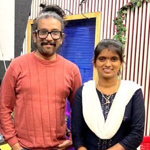 Maris Vijay Instagram - @rajalakshmifolk_official @marisvijayofficial @marisvijayfanpage @mmuzikofficial @trinity_waves_studio #saamisaami #pushpa #folk #rajalakshmisenthil #music #supersingers #kollywood #kollywoodcinema #musica #chennaifolks
