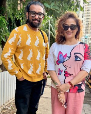 Maris Vijay Instagram - I had the unexpected pleasure of meeting actress Kiran ma’am . As a fan, I was thrilled. @kiran_rathore_official @trinity_waves_studio 
@m.muzikofficial