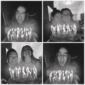 Marisa Davila Instagram - Dancing with strangers and hugging a cow? That’s a birthday to remember. This girl is beyond grateful for her village and excited for the new year ahead! 💗🎶🐄✨