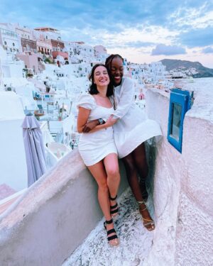 Marisa Davila Instagram - This time last year I was traveling Greece and Portugal with my girl @simply_shanel. 🌞 This summer sucked, so we’re taking it back ⏮️ (there’s at least one more dump coming from this trip ‘cus I’m behind and we had too much fun for the memories to sit on my phone)