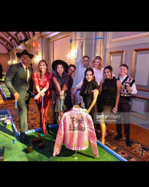 Marisa Davila Instagram - We had such a nice welcome this past week into the @paramountplus family. 💗 So proud to represent Grease: Rise of the Pink Ladies at the TCA’s with these incredible people. Absolutely no one I’d rather be on this journey with. BIG shoutout to the glam squad✨

Hair: @alyxliu 
Makeup: @makeupbydion 
Stylist: @jilljacobsstudio