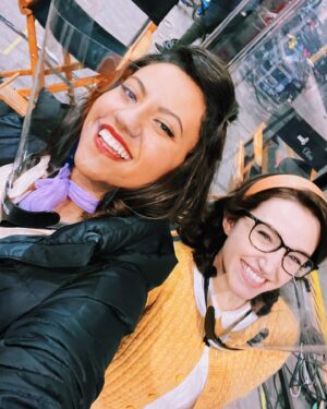 Marisa Davila Instagram - Welcome to Rydell! 📣 Episodes 1 & 2 of #riseofthepinkladies are now streaming on @paramountplus ! What’s been your favorite part?