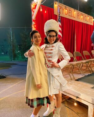 Marisa Davila Instagram - Welcome to Rydell! 📣 Episodes 1 & 2 of #riseofthepinkladies are now streaming on @paramountplus ! What’s been your favorite part?