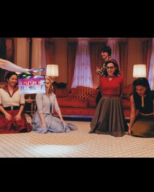 Marisa Davila Instagram - Welcome to Rydell! 📣 Episodes 1 & 2 of #riseofthepinkladies are now streaming on @paramountplus ! What’s been your favorite part?