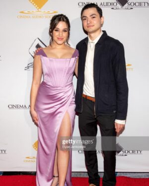 Marisa Davila Instagram - I’ve had some killer fashion moments lately thanks to @nataliehoseltonstyle so prepare to be served some looks. ✨

Thanks for having us, CAS! 

Dress: @tarikedizofficial 
Makeup: @tracyraffelsonmakeup 
Hair: @josephmaine