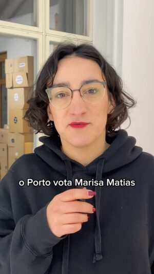 Marisa Matias Instagram - No domingo, o Porto vota Marisa Matias!