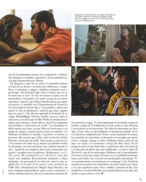 Marisé Álvarez Instagram - La más guapa @agustina_ferreyra_soteras me entrevistó para la edición de julio de @voguemexico “Nuevos comienzos”. Gracias Agus por las tertulias digitales, las risas y la oportunidad de mirar hacia adentro en estos tiempos de cambios y transformaciones. ✨ Foto @_elainetorres_ H&M @carolagmakeup Styling @mela_selva Portada @piacamil #voguemexico #nuevoscomienzos #ventevente ;)