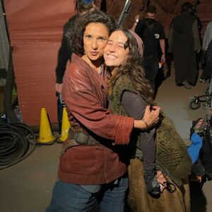 Marisé Álvarez Instagram - @indiravarma Appreciation post! Thanks for the love on and off set, gorgeous lady. You are a truly beautiful and talented soul. So much fun! REINA 🫶 #obiwankenobi #starwars
