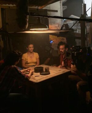 Marisé Álvarez Instagram - Mi familia de Picando Alante BTS ❤️ #picandoalantepelícula @picandoalante @teatrobreve