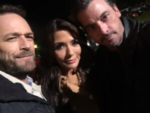 Marisol Nichols Instagram - #fbf 
You never know how special a moment can be till it’s already passed… 
Loved working with these incredible icons
Luke ♥️

#riverdale