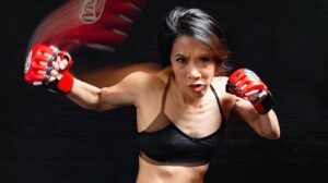 Marissa Labog Instagram - Normal is just a box, and I love living outside of it. Being a 4’11 Filipina woman in Hollywood is definitely not normal. 🥊

#stuntperformer #stunts #stuntlife #stuntwomen #stuntwoman #fitnessmotivation #strongwomenrock