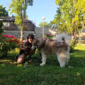 Marita Zafra Instagram - Empezar el día así...con ell@s. Ya voy con la sonrisa puesta 💙🥰