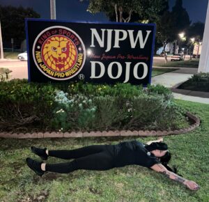 Maritza Janett Instagram - It’s going swell. Abs loading… 

#NJPW