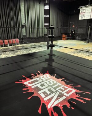 Mark Henry Instagram - Calm before the storm. 🌩️ @2300Arena

Doors at NOON #WWE #Wrestlemania #WrestlemaniaXL #philly #philadelphia