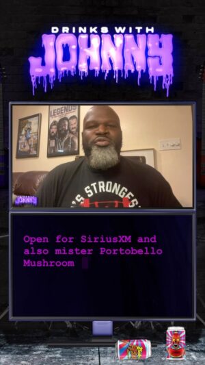 Mark Henry Instagram - @wwe Hall of Famer @themarkhenry bringing that #sexualchocolate class to the #podcast on this weeks episode🎩 We will never look @davidlagreca1 the same again🫠 What’s your favorite kind of mushroom???🍄 #girth #length #johnnychrist #avengedsevenfold #markhenry #wwehof #bustedopenradio #davidlagreca #codycrybaby #raw
