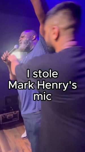 Mark Henry Instagram - Do you want to see @themarkhenry DJ another Wrestling Nightclub event?? 👀 shout outs to @partybelts for the amazing custom belt design! #wwe #markhenry