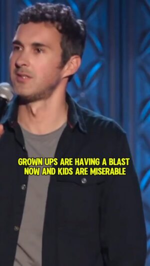 Mark Normand Instagram - Boomer Humor!! Kids these days, am I right folks? Wild how adults & kids traded roles. Young ppl will lecture you on being problematic & adults drink & make offensive jokes. Good times. Comedy! 
#tuesdayswithstories #wemightdrunk #kids #boomer #comedy #yadontsay #allovertheroad #adult #souptonuts