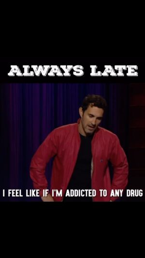 Mark Normand Instagram - Tardy!! Comedy is all about timing. I’m late to the party with this one. Old joke, still relevant. CPT- comedy people time. From the late show. See you this weekend Detroit and Fort Wayne, Then Boston & New Haven. Comedy! #tuesdayswithstories #wemightbedrunk #pagetostage #allovertheroad #comedy #souptonuts #jokes #late