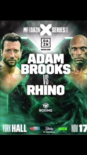 Mark Rhino Smith Instagram - It’s official, been of the grid for this exciting news. Getting ready to fight 17th Nov @yorkhallofficial London for @misfitsboxing @ksi @mamstaylor @wildcardboxingclub @freddieroach @dickeklund @muscleworksgym 🔥 I love the challenge. Coming down to 173 pounds 12S 5pounds, lightest I have been since I was 17 years old. More info to come 🥊 🙏🏾🔥