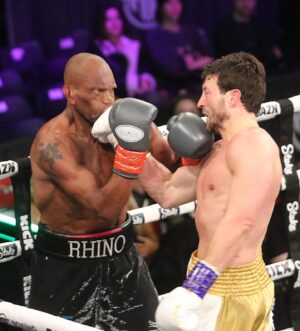 Mark Rhino Smith Instagram - Big up everyone. I want to firstly say huge congratulations to @adambrooksmedia and his team. Great win mate. Well deserved. A lovely guy also. 
Huge thank you to @misfitsboxing @mamstaylor your a legend mate and to all the staff. Incredible team and the work that goes on behind the scenes is amazing. It felt good and healthy to come down to 172 pounds, have not been that light since I was 17 years old 🤪
Huge thank you to @wildcardboxingclub @freddieroach Marie 🙏🏾 for all your support and special thank you to @dickeklund for your guidance and being in my corner and my brother @louisdurkin for always being in my corner ❤️ @metheothadustin thank you also. 
Big thank you to all my sponsors 
@planethollywood @chapman_leonard @charles_ll @pound4poundboxinguk @paul_kemsley_pk  @intrainingla @wendyandlouis @muscleworksgym @brennanpix for the pics and @itsbrianriordan my bro 🙏🏾❤️ for always having my back. 
Also big thank you to @daznboxing and everyone who came support in person and online. Last but not least my incredible Wife @simoneyoungsmith you have been through so much, you are a true champion and my hero ⭐️❤️ I am extremely blessed to have you in my life and the beautiful kids we have @brodietyyoungsmith and lil Rhino. I love you all so so much. See you soon. Apologies for long message everyone, you live and you learn, success is not final, failure is not fatal. Live your life and test yourselves with unforgettable memories. You win some, you lose some. Much love and happy Sunday everyone 🙏🏾