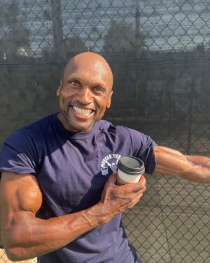 Mark Rhino Smith Instagram - Seeing this pic taken from 1992 👀 30 years, brings me back down memory road HARRRD. I am excited to share some magazine interviews coming soon that I have done in #London about what I have been up to, films 🎥 and staying in shape as I get a little older 🤣 #bodybuilding taught me a lot of things, most of all #consistency #dedication #mindset #food #hardwork If you carry these fundamentals into all areas of your life you will #win 🙏🏾❤️ 
I don’t care what color, religion, background you are from. If your a good person that’s good for me. I wish only the best for you all, put that weeerrrk in. #Rhino #motivation 

#tennis 
#boxing
#running 
#life 
#love