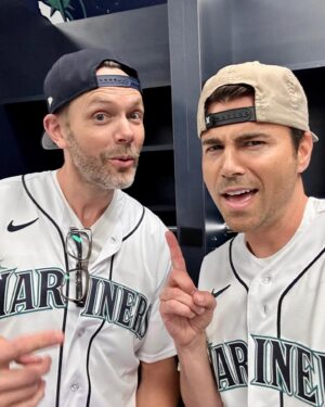 Mark Rober Instagram - The @mlb got real loose on their definition of “celebrity” and let me play in the #celebrityallstargame. Kicks courtesy of @customcleats