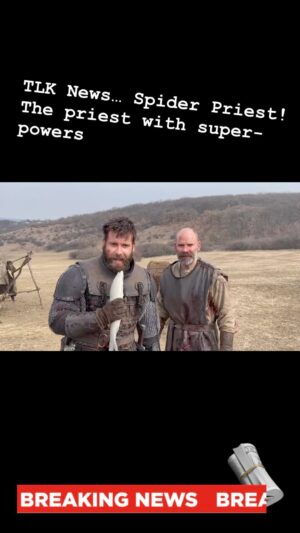 Mark Rowley Instagram - BREAKING NEWS!!! TLK MOVIE IS OUT AND… A PRIEST GOT BITTEN BY A SPIDER AND NOW HAS SUPERPOWERS!!!!