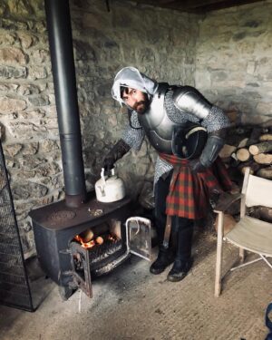 Mark Rowley Instagram - People think helmets are used for protecting your head... WRONG! Its for protecting your hair! #thespanishprincess