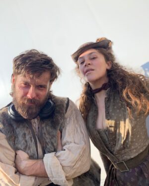 Mark Rowley Instagram - A small part in huge drama. A great cast and a thrilling story. The book is brilliant. #TheNorthWater @see_saw_films and AMC  Original, is available to watch July 15 on @amcplus and this autumn on @bbciplayer #badhairday @hildegardhaide - makeup legend