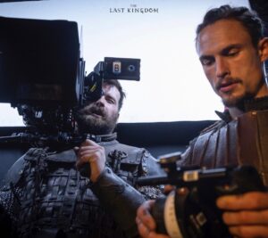 Mark Rowley Instagram - Some people do their own stunts, others record their own movies… Focus puller and cameraman at work… Seven Kings Must Die #netflix @netflix 14th or April.