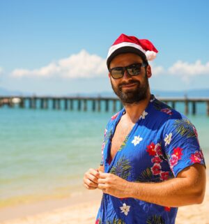 Mark Rowley Instagram - Santa Sun… Hope everyone had a lovely day with their loved ones and had lots of cake!
