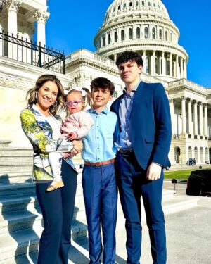 Mark Tremonti Instagram - Happy World Down Syndrome Day! I couldn’t be more proud of my family as they advocate for our cause on Capitol Hill…speaking to our local representatives to try to change some critical policies. @ndssorg #worlddownsyndromeday