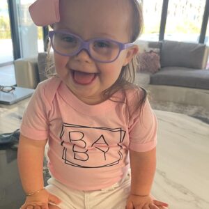 Mark Tremonti Instagram - Happy World Down Syndrome Day!!
@stellamonroeelizabeth I’m so proud to be your Dad, you make the world a much better and happier place. 💙💛 #worlddownsyndromeday @ndssorg @vlmvictoria @austentremonti @pearsontremonti