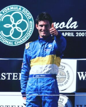 Mark Webber Instagram - Imola this weekend and a very important thumbs up here.
Sometimes you’ll see drivers single out someone in their team and give them a note of appreciation, it could be something different/special that made the difference on that particular day.
20 years ago I raced in the curtain raiser before the F1 race and I was in a little bit of bother in the build up. 🥴
I managed to fracture a few ribs on the Wednesday of that week(we won’t go into that) and wasn’t sure how they would feel jumping all the kerbs necessary to be quick at that venue.
1st practise wasn’t pretty at all, sharp pain was the order of the day for all of the laps.🤦🏻‍♂️🤪
So, ring @micksdoohan on the Friday night and ask him is Dr Costa around? Luck would have it yes he is, race day. 💪🏼
Dr Costa said “meet me in the medical centre as late as possible before the race”. I took the car to grid, jumped out and went to visit him(and his massive needle) to block the pain in that area. 
Race was smooth and pain free and managed a big win. 👌🏽
The second time I saw him that day was him standing under the podium very proud and pumped up Italian style. 
So there it was, the 👍🏼 for the key man that day.