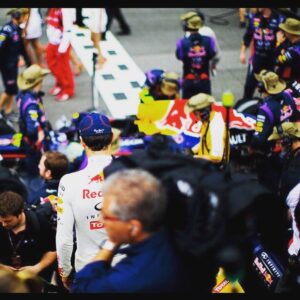 Mark Webber Instagram - Mini celebration today. 14 years to the day that I started my relationship with @redbull. The last pic is the man DM. His vision and pioneering spirit has taken so many athletes lives to a level they never dreamed of themselves. 🙏💪🏼