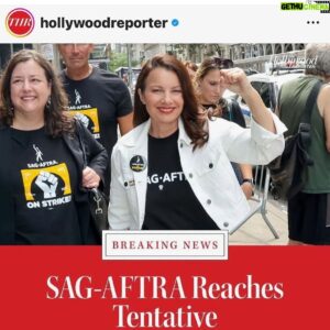 Marko Caka Instagram - After 118 days, Strike Is Over 👏💪🙌🍾
Pas 118 ditësh, Greva e aktoreve perfundoi me një marrëveshje tentative me studiot 👏💪🎉🍾
@sagaftra #sagaftramember #wedidit #thankyou