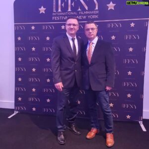 Marko Caka Instagram - Yesterday, at the opening ceremony of 12th International Filmmaker Festival of New York 🎬 #iffny #filmmarker #festival #newyork