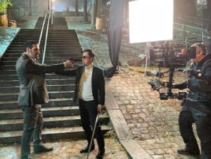 Marko Zaror Instagram - En el set de @johnwickmovie con @donnieyenofficial 
On set!