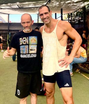 Marko Zaror Instagram - Otro entreno más con el maestro @cardemilcarlos